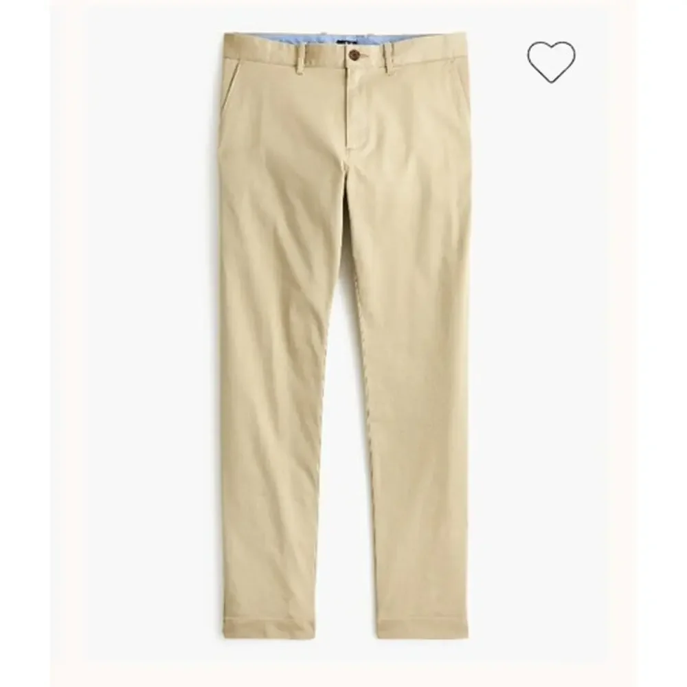 NWT J. Crew Men's Slim-Fit Original Chino Pant Stone 33/30